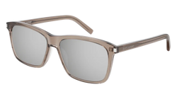 Brown 005 Frame | SILVER Lens