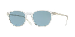 110156 Crystal Frame | Azure Mirror Blue Lens