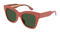 Pink 004 Frame | Green None Lens