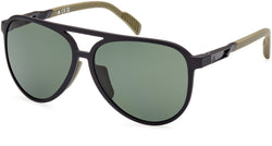 Matte Black / Green Polarized