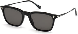 01D Shiny Black / Shiny Black Frame | smoke polarized smoke polarized Lens