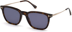 52V Dark Havana / Shiny Pale Gold Frame | blue blue Lens