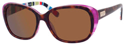 Tortoise Purple Striped X72P Frame | Brown Polarized VW Lens