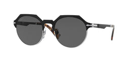 Black Demishiny / Silver Frame | Dark Grey Lens