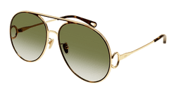 Gold 002 Frame | GREEN Lens