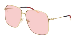 Gold 004 Frame | PINK Lens