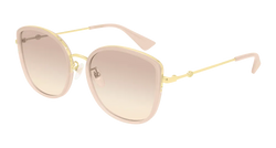 Nude/GOLD 004 Frame | PINK Lens