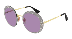 Gold 001 Frame | VIOLET Lens