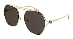 Gold 002 Frame | BROWN Lens