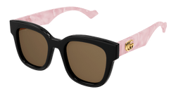 Black/PINK 005 Frame | BROWN Lens