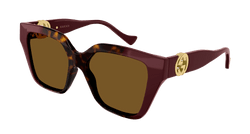 Havana/BURGUNDY 009 Frame | BROWN Lens