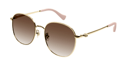 Gold 002 Frame | BROWN Lens