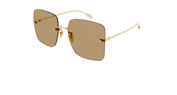 Gold 003 Frame | BROWN Lens