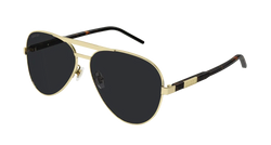 Gold/HAVANA 001 Frame | GREY Lens