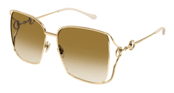 Gold 004 Frame | BROWN Lens