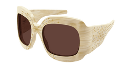 Beige 003 Frame | BROWN Lens