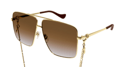 Gold 002 Frame | BROWN Lens