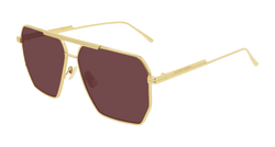 Gold 005 Frame | BROWN Lens