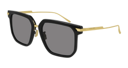 Black/GOLD 001 Frame | GREY Lens