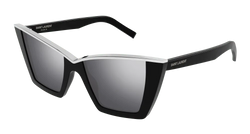 Black 002 Frame | SILVER Lens