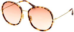 Shiny Medium Blonde Havana / Gradient Bordeaux Lenses