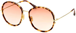 Shiny Medium Blonde Havana / Gradient Bordeaux Lenses