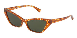 009/71 Havana Amber Damier Frame | Dark Green Lens