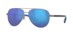 400211 Brushed Gunmetal Frame | Blue Mirror Lens