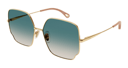 Gold 011 Frame | GREEN Lens