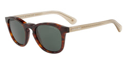 568671 Red Havana Frame | Green Lens