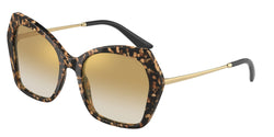 911/6E Cube Black / Gold Frame | Light Brown Mirror Gold Lens