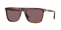 1157AF Striped Brown Frame | Dark Violet Polar + Ar Lens