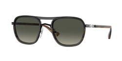 114671 Black / Striped Brown Frame | Grey Gradient Lens