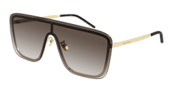 Gold 006 Frame | BROWN Lens