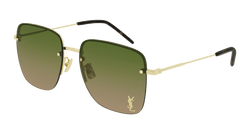 Gold 003 Frame | GREEN Lens