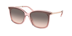 31123B Transparent Dusty Rose Frame | Grey Pink Gradient Lens