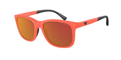 59326Q Orange Frame | Dark Violet Mirror Red Lens