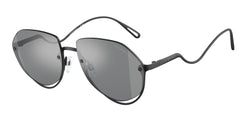 30016G Matte Black Frame | Grey Mirror Silver Lens