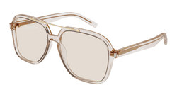 Beige 002 Frame | YELLOW Lens