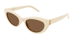 Ivory 004 Frame | BROWN Lens