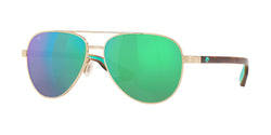 400201 Brushed Gold Frame | Green Mirror Lens