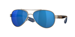 400632 Golden Pearl Frame | Blue Mirror Lens