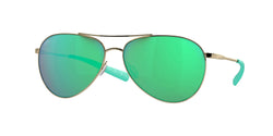 600311 Shiny Gold Frame | Green Mirror Lens