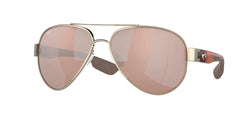 401014 Rose Gold Frame | Copper Silver Mirror Lens