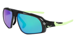 Matte Black / Green Mirror / Road