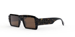 52E Acetate Shiny Dark Havana Frame | Brown Lens