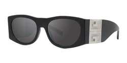 Acetate Shiny Black Frame | Silver Lens