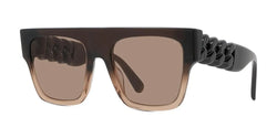 Injected Shiny Gradient Brown Frame | Beige Lens