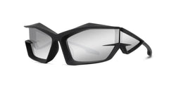 Injected Matte Black Frame | Light Silver Lens