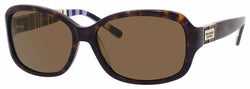 Tortoise / Striped JEBP Frame | Brown Polarized VW Lens